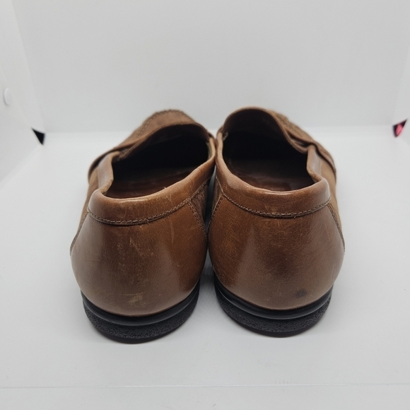 Bally Mesa brown leather penny loafers 10M main image 9